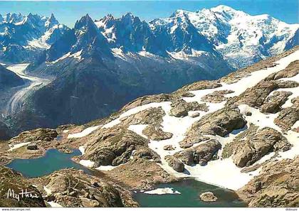 74 - Chamonix - Mont-Blanc - Le Lac Blanc - Le Massif du Mont-Blanc - CPM - Voir Scans Recto-Verso