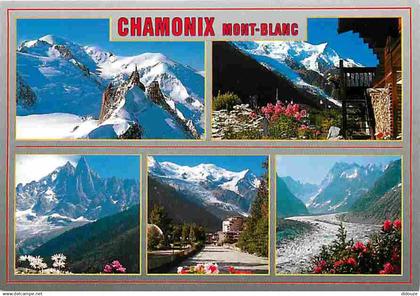 74 - Chamonix - Mont-Blanc - Multivues - CPM - Voir Scans Recto-Verso