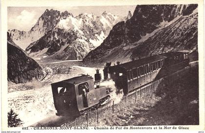 Carte postale ancienne de CHAMONIX MONT BLANC