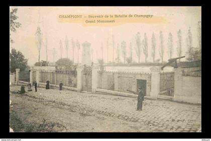 94 - Champigny sur Marne - Souvenir de la Bataille de Champigny - Grand Monument - Animée - Précurseur - CPA - Voir Scan