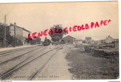 89 - CHAMPS SUR YONNE - LA GARE