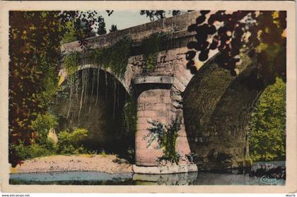 CPA AK Chanac Le Pont Neuf s le Lot FRANCE (1172929)