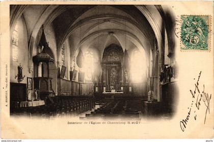 CPA CHANTELOUP-les-VIGNES Interieur de l'Eglise (1411322)