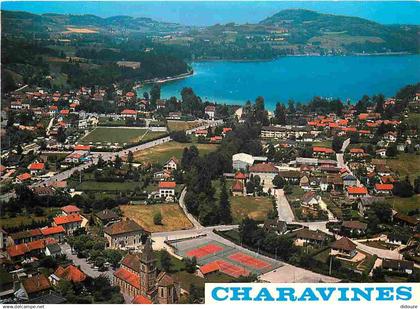 38 - Charavines - Vue Générale aérienne - Tennis - CPM - Carte Neuve - Voir Scans Recto-Verso