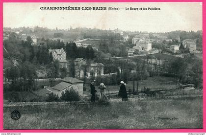 Charbonnières les Bains - Charbonnière - Le Bourg et les Poisières - Animée - Photo F. BARUDIO