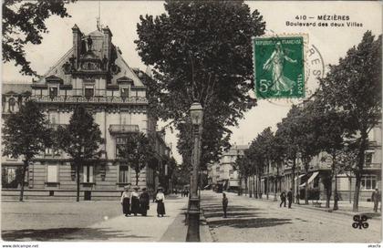 CPA MÉZIERES - Boulevard des deux Villes (135406)