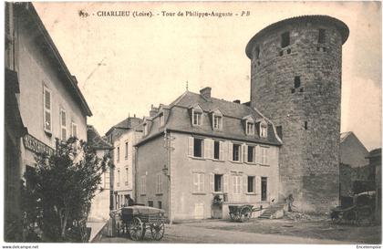 CPA  Carte postale France Charlieu  Tour Philippe Auguste    VM66750