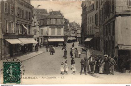 CPA CHARTRES - Rue Delacroix (34004)