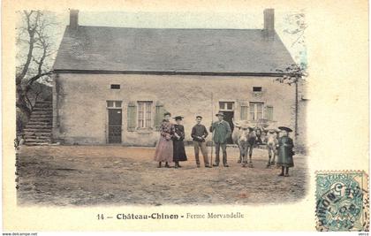 Carte POSTALE  Ancienne de  CHATEAU - CHINON - Ferme Morvandelle