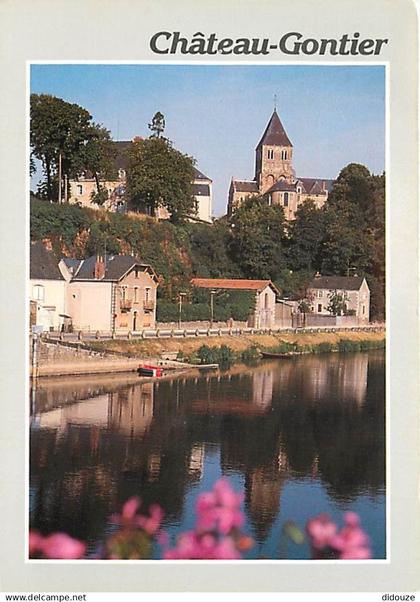 53 - Château-Gontier - L'église Saint-Jean - Flamme Postale de Château-Gontier - CPM - Voir Scans Recto-Verso