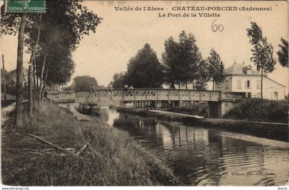 CPA CHATEAU-PORCIEN - Le Pont de la Villette (135299)