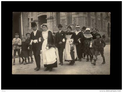 29 - CHATEAULIN - Carte Photo - Mariage