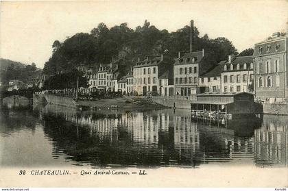 châteaulin * le quai amiral cosmao * bateau lavoir