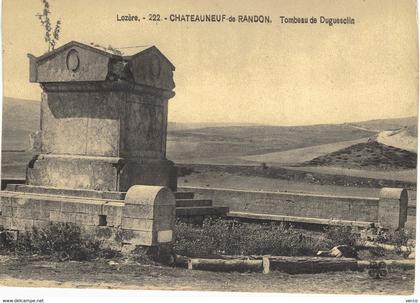 Carte Postale ancienne de CHATEAUNEUF de RANDON