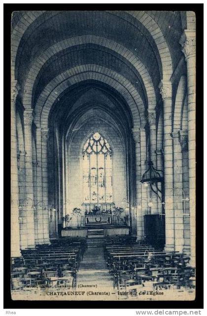 16 Châteauneuf-sur-Charente interieur eglise D16D K16090K C16090C RH074876