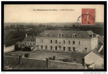 18 Châteauneuf-sur-Cher ecole D18D K18058K C18058C RH080098