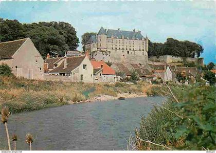 18 - Chateauneuf sur Cher - Le Château vu du Cher - Carte Neuve - CPM - Voir Scans Recto-Verso