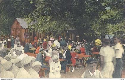 CPA Châteauneuf-sur-Cher Boissereau-Plage La Buvette champêtre