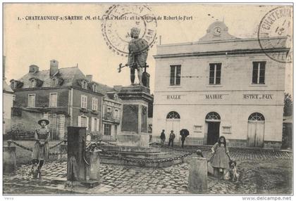 Carte Postale Ancienne de CHATEAUNEUF