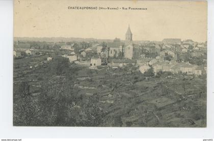 CHATEAUPONSAC - Vue panoramique