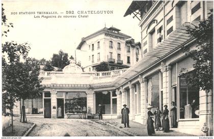 CPA  Carte Postale  France Châtel-Guyon  Magasin du nouveau Chatel    VM88454