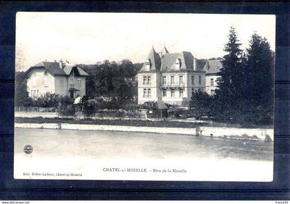 88. chatel sur moselle. rive de la moselle