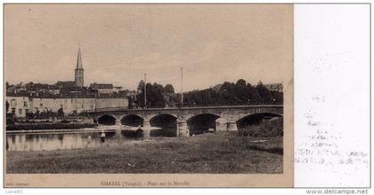 CHATEL-sur-MOSELLE : (88) Le Pont sur la Moselle