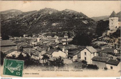 CPA CHATELDON Vue Generale (1253845)