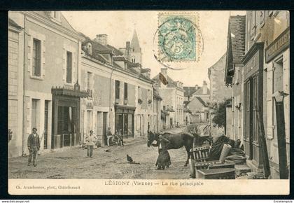 Carte Postale - France - Lésigny - La Rue Principale (CP25385)