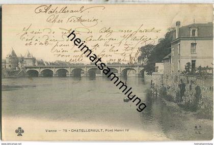 Chatellerault - Pont Henri IV