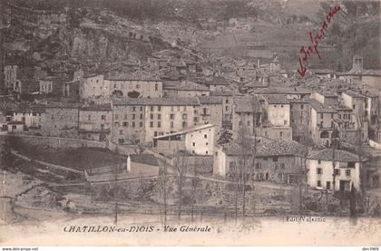 CHATILLON-en-DIOIS - Vue Générale