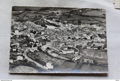 Cpm, Chatillon sur Chalaronne, vue générale aérienne, Ain 01