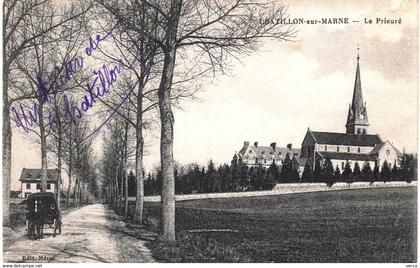 Carte POSTALE Ancienne de  CHATILLON sur MARNE - Le Prieuré