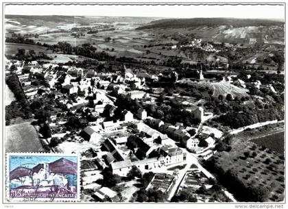 Carte Postale Ancienne de CHATILLON SUR MARNE-vue aérienne