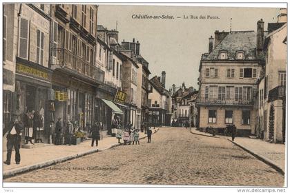 Carte Postale Ancienne de CHATILLON SUR SEINE