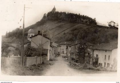 CHATONNAY ENTREE DU VILLAGE (CARTE PHOTO )