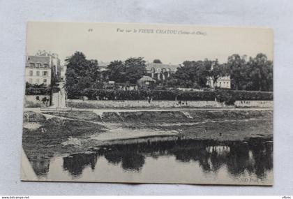 vue sur le vieux Chatou, Yvelines 78