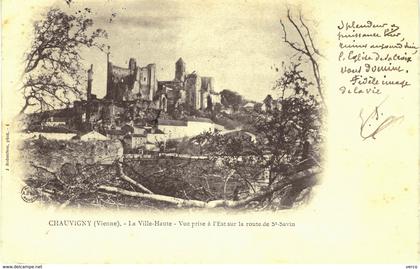 Carte POSTALE Ancienne de CHAUVIGNY - Ville haute