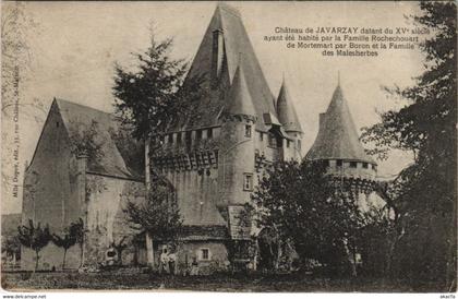 CPA CHEF-BOUTONNE JAVARZAY - Chateau de Javarzay (1140826)