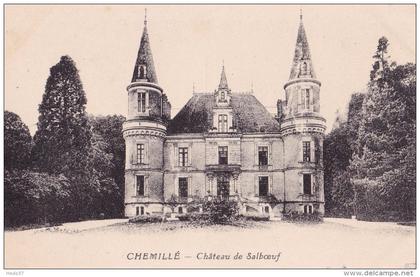 Chemillé - Château de Salboeuf