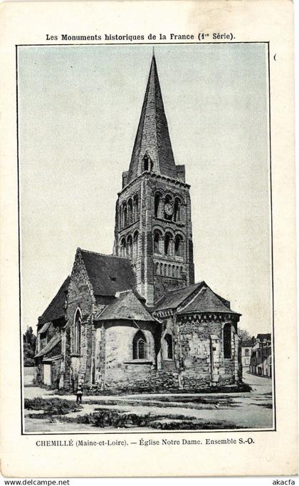 CPA CHEMILLE-Église N.-D. (189934)