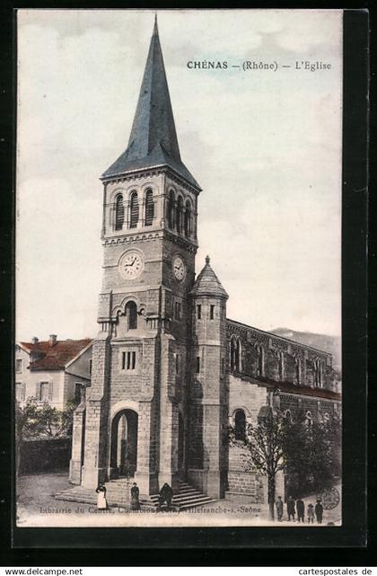 CPA Chenas, L`Eglise