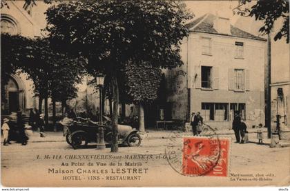 CPA CHENNEVIERES-sur-MARNE - Au Point de Vue de la Mairie (44907)