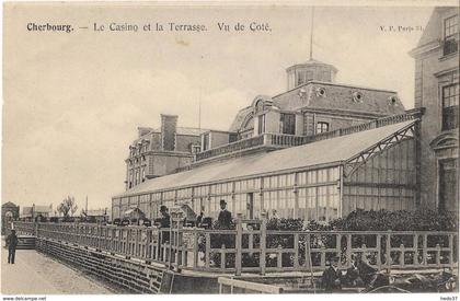 Cherbourg - La Casino et la terrasse