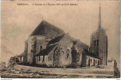 CPA CHEROY L'Abside de l'Eglise (1197891)