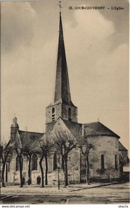 CPA COUR-CHEVERNY-L'Église (127986)