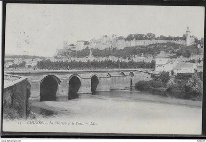 Chinon - Vue générale