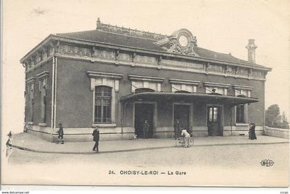 CPA Choisy-le-Roi La Gare