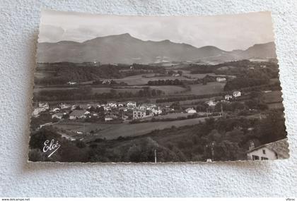 Cpsm, Ciboure, le pays Basque et la Rhûne pris de la tour de Bordagain, Pyrénées atlantiques