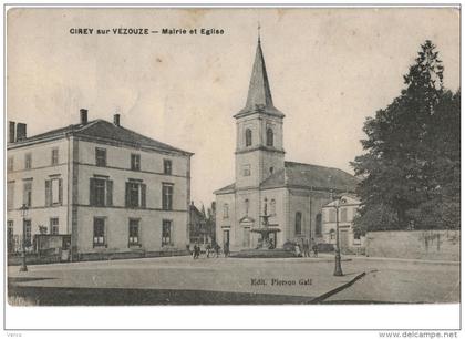 Carte Postale Ancienne de CIREY SUR VEZOUZE